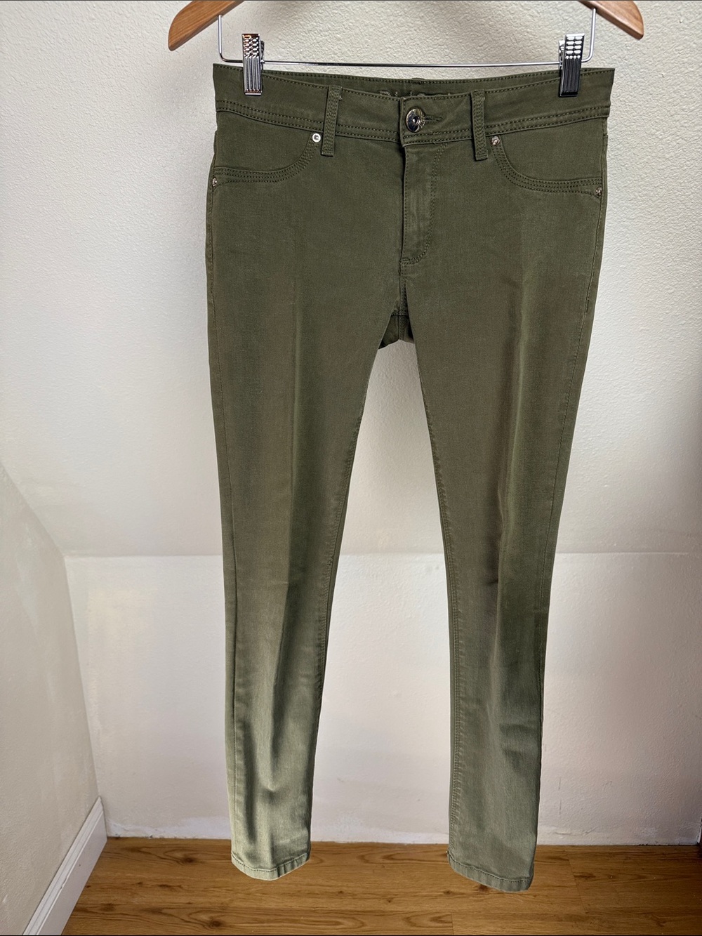 DL1961 EMMA LEGGINGS Olive Green